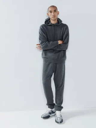Knitted Responsible Cashmere-blend Track Pants