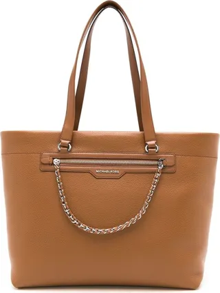 large Slater leather tote bag