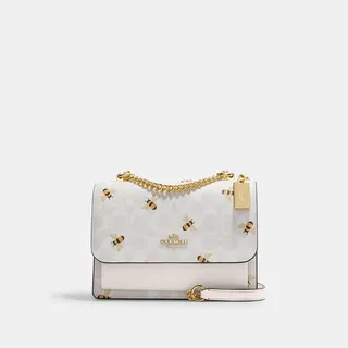 Klare Crossbody In Signature Canvas With Bee Print
