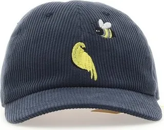Thom Browne Corduroy Embroidered Detail Baseball Cap