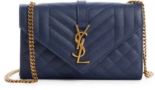 Small Monogramme Matelassé Quilted Calfskin Shoulder Bag