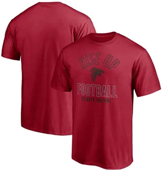 Men's Fanatics Branded Red Atlanta Falcons Hometown Rise Up T-shirt