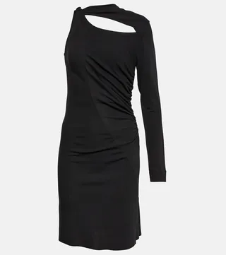 Asymmetrical cutout minidress