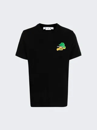 Brush Slim Fit Tee Black