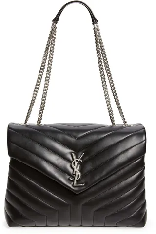 Medium Loulou Matelassé Leather Shoulder Bag
