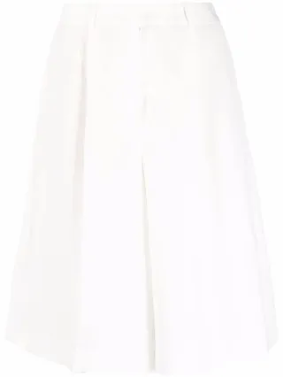 Knee-Length Tailored Shorts