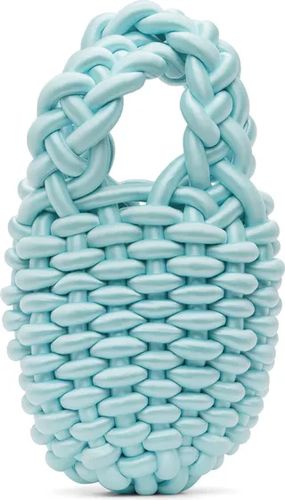 Isa Boulder SSENSE Exclusive Blue Pillow Sphere Bag