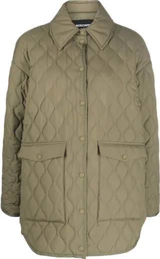 Quilted Press-Stud Jacket