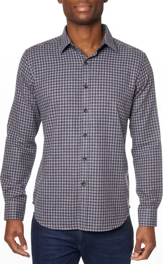 Men's Eratos Gingham Sport Shirt