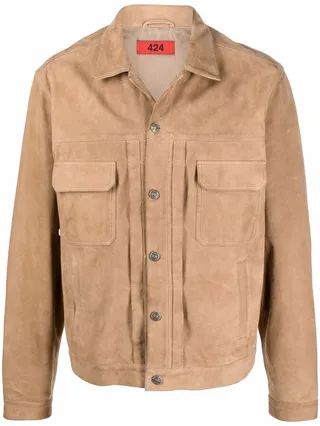 424- Suede Jacket