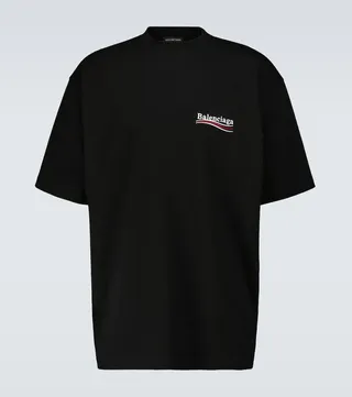 Political Campaign large-fit T-shirt