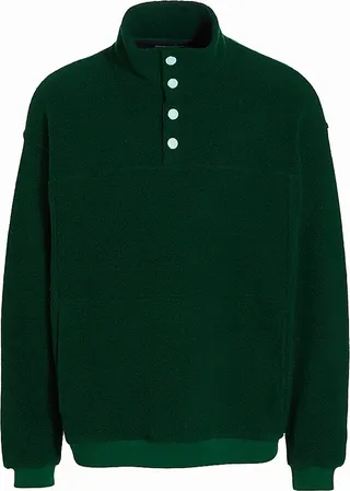 Mega Fleece Quarter-Snap Sweater