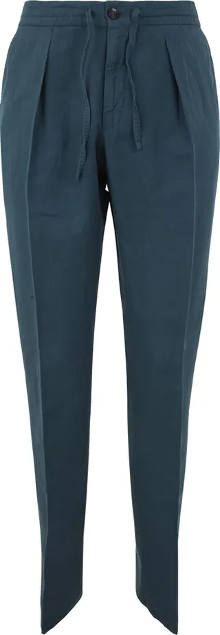 Venezia 1951 Slim Fit Trousers With Coulisse And Pences
