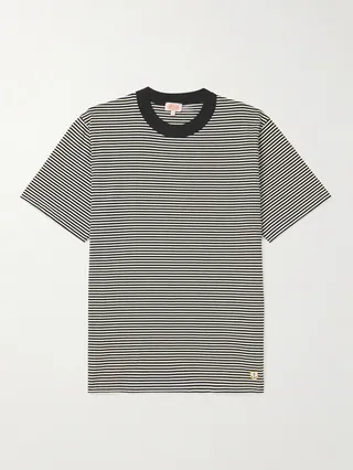 Striped Cotton-Jersey T-Shirt