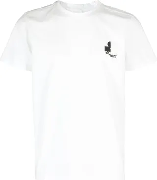 Isabel Marant Étoile Logo Printed Crewneck T-Shirt