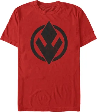 Star Wars Men's Rise Of Skywalker Sith Trooper Logo Short Sleeve T-Shirt