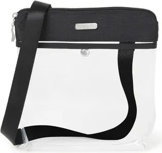 baggallini Women's Clear Pocket Event Compliant Crossbody Bag