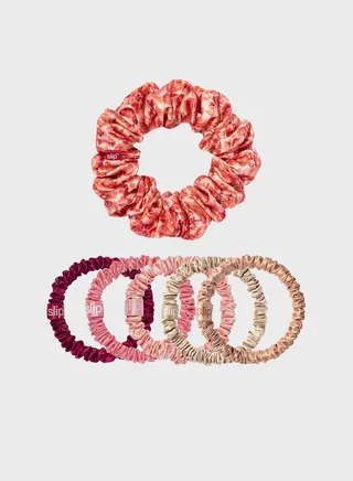 Flora Scrunchie Set - Set Of 6