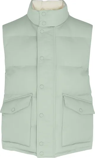 Alexander McQueen Graffiti Logo Quilted Shell Gilet