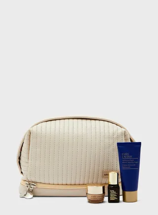 Half Moon Cosmetic Bag