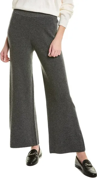 Lafayette 148 New York Mixed Rib Cashmere Pant