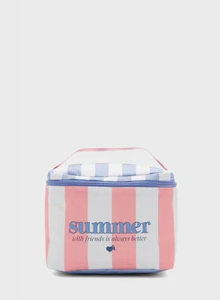 Zip Around Cosmetic Bag