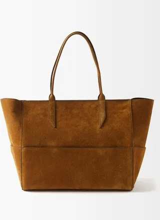 Incognito Suede Tote Bag