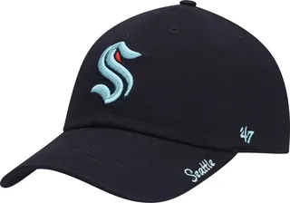 Women's Deep Sea Blue Seattle Kraken Miata Clean Up Adjustable Hat