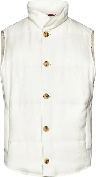 Brunello Cucinelli Buttoned Padded Gilet