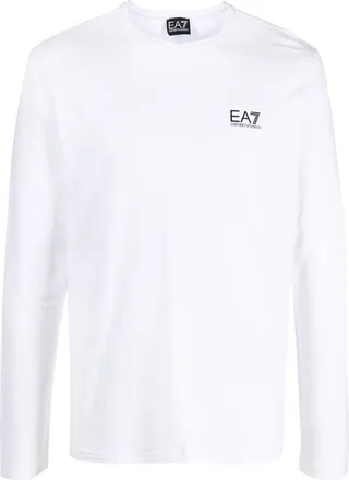 logo-print long-sleeve T-shirt