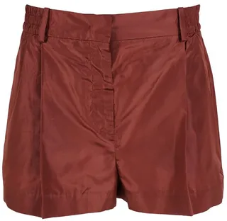Valentino High Waist Straight Leg Shorts
