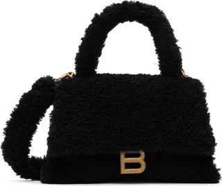 Balenciaga Black Small Hourglass Bag