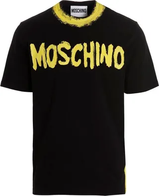 Moschino Graphic Printed Crewneck T-Shirt