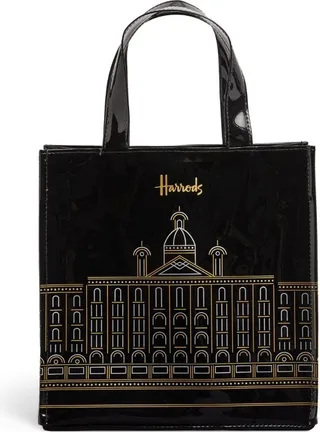 Harrods Small Harrods Outline Shopper Bag