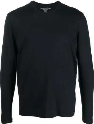 crew neck long-sleeved T-shirt