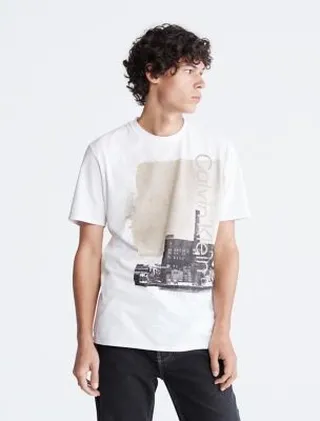 Stencil Logo Crewneck T-Shirt