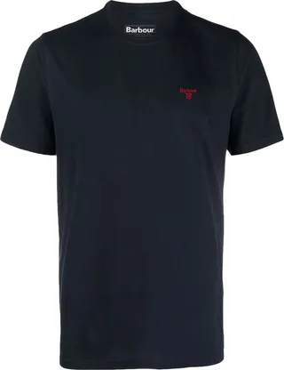 embroidered-logo cotton T-shirt