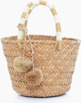 Natural Mini St. Tropez Tote