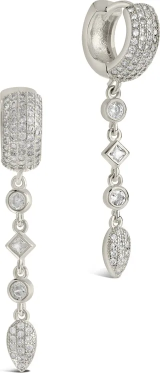 Malin Drop Hoop Earrings