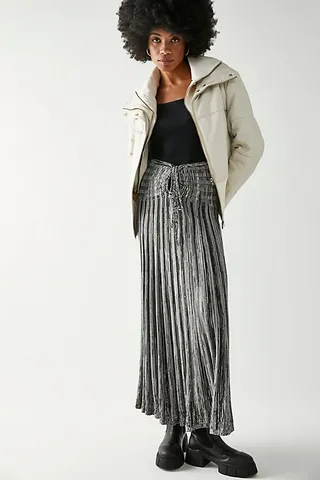 Silvia Sweater Convertible Maxi Skirt by Free People
