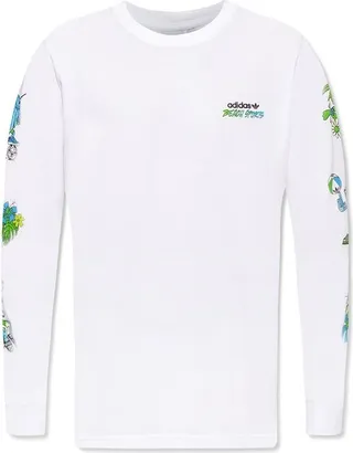 Adidas Graphic Stoked Fish Long-Sleeved T-Shirt