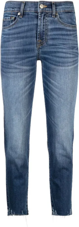 Roxanne Ankle Millennium With Distressed Hem