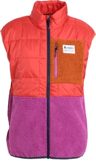 Trico Hybrid Vest Down Jacket Tomato Red