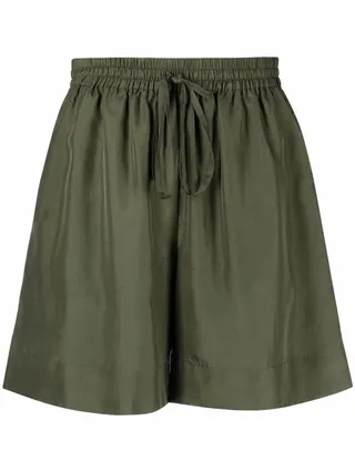 Sunny drawstring slip-pocket shorts