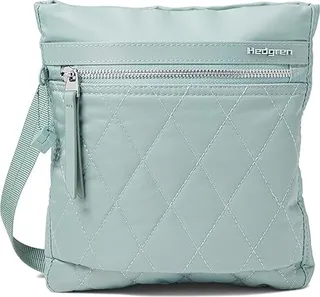 Hedgren Leonce RFID Shoulder Bag (Quilted Sage) Shoulder Handbags