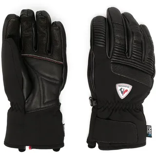 Logo-Patch Leather Gloves