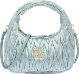 Matelassé shoulder bag