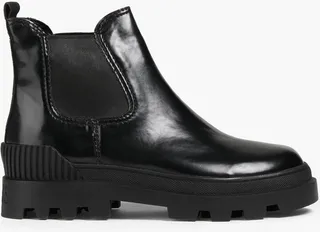 Iris faux leather Chelsea boots
