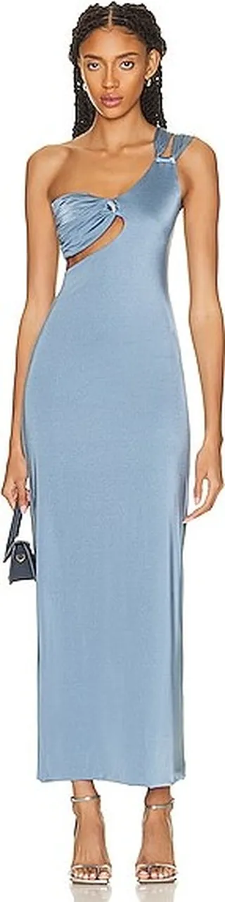 Maygel Coronel Afelio Dress in Blue