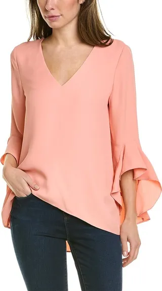 Vince Camuto Flutter Sleeve Tunic